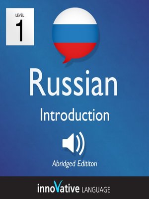 cover image of Learn Russian: Level 1: Introduction to Russian, Volume 1